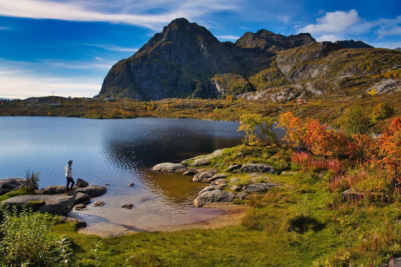 Vila Lofoten Planet Basecamp Sørvågen Exteriér fotografie