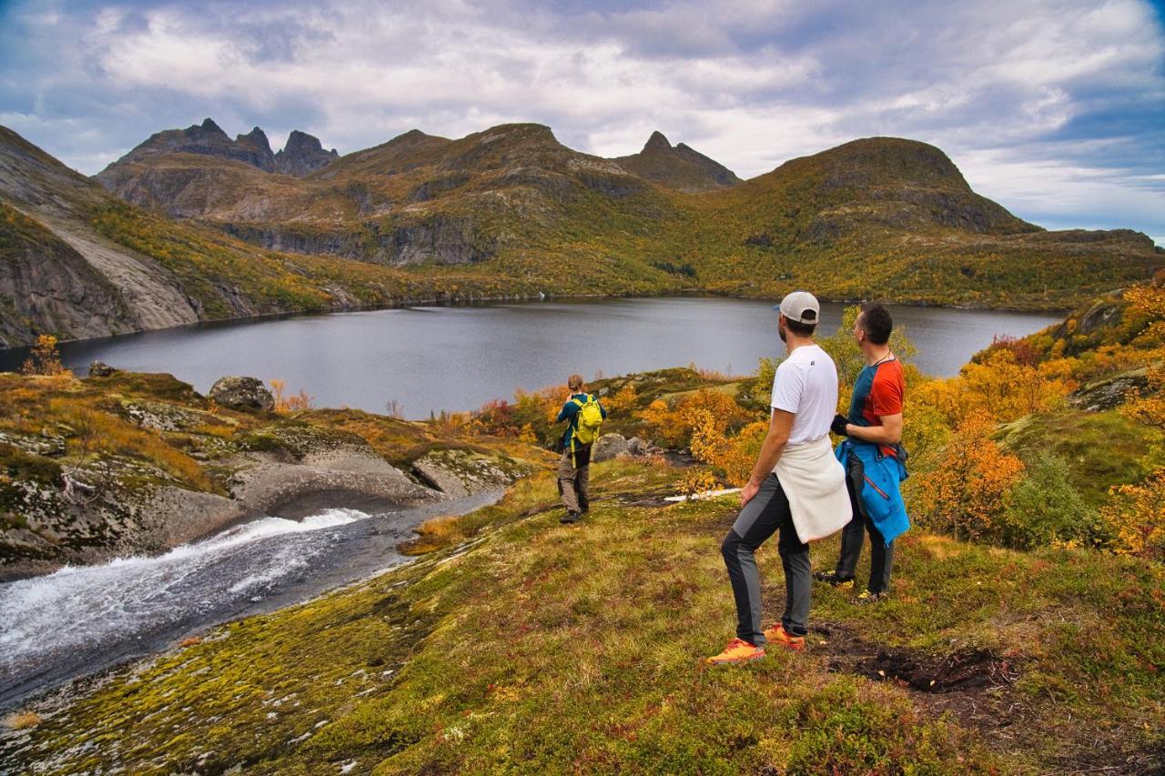 Vila Lofoten Planet Basecamp Sørvågen Exteriér fotografie