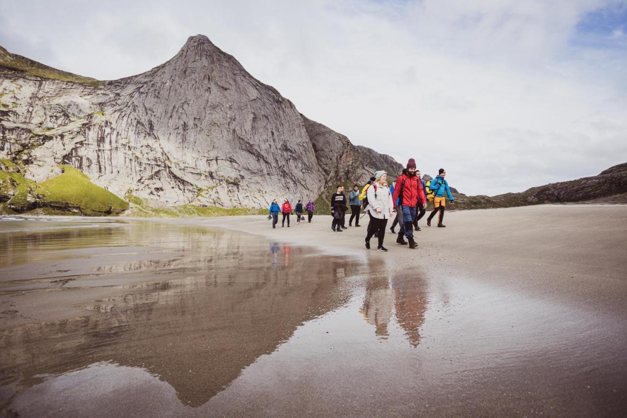 Vila Lofoten Planet Basecamp Sørvågen Exteriér fotografie