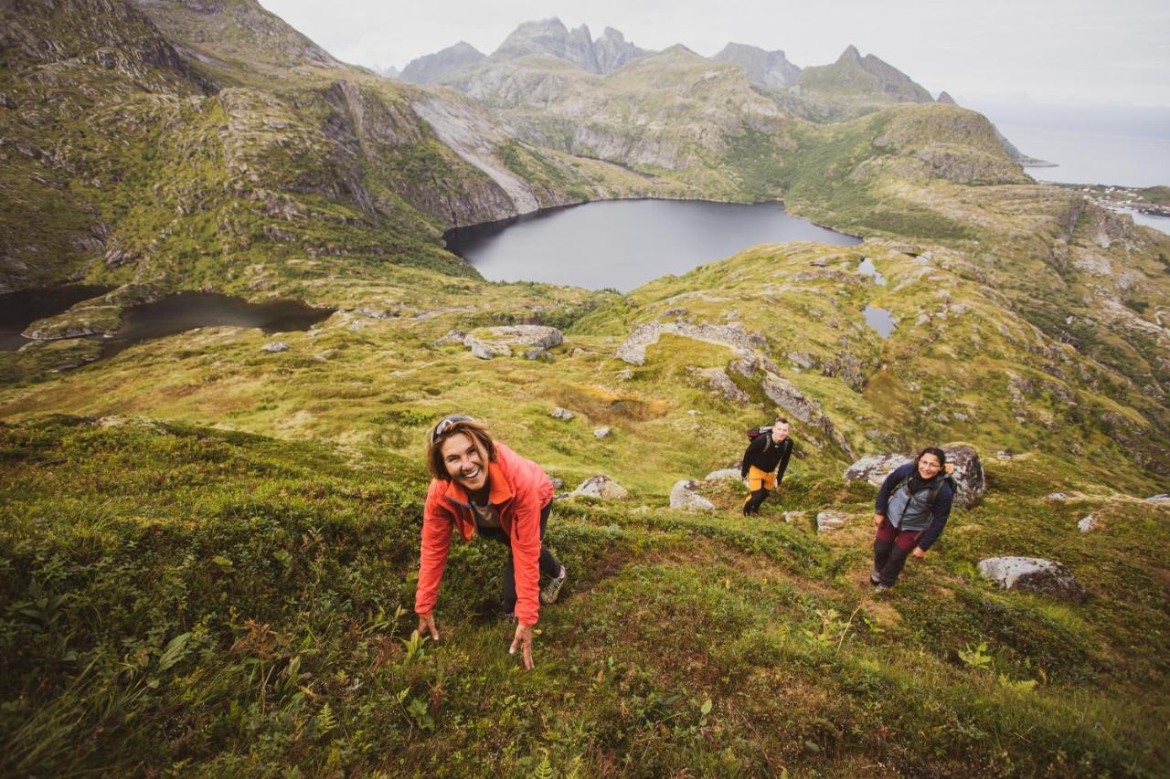 Vila Lofoten Planet Basecamp Sørvågen Exteriér fotografie