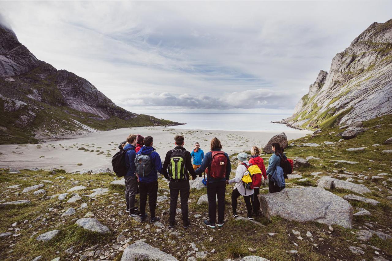 Vila Lofoten Planet Basecamp Sørvågen Exteriér fotografie