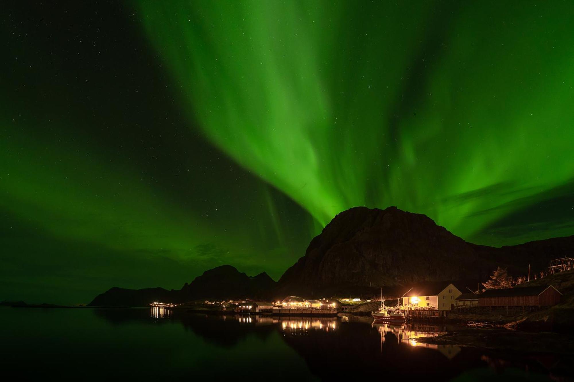 Vila Lofoten Planet Basecamp Sørvågen Exteriér fotografie