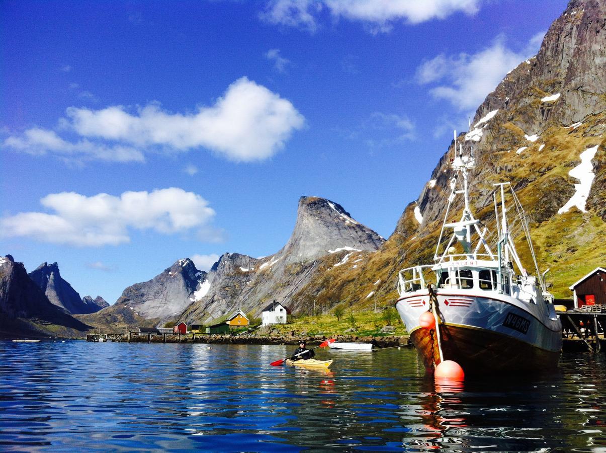 Vila Lofoten Planet Basecamp Sørvågen Exteriér fotografie