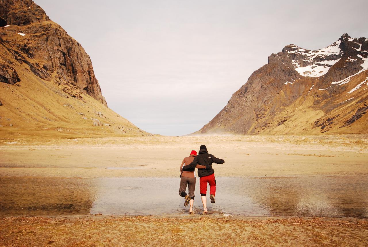 Vila Lofoten Planet Basecamp Sørvågen Exteriér fotografie