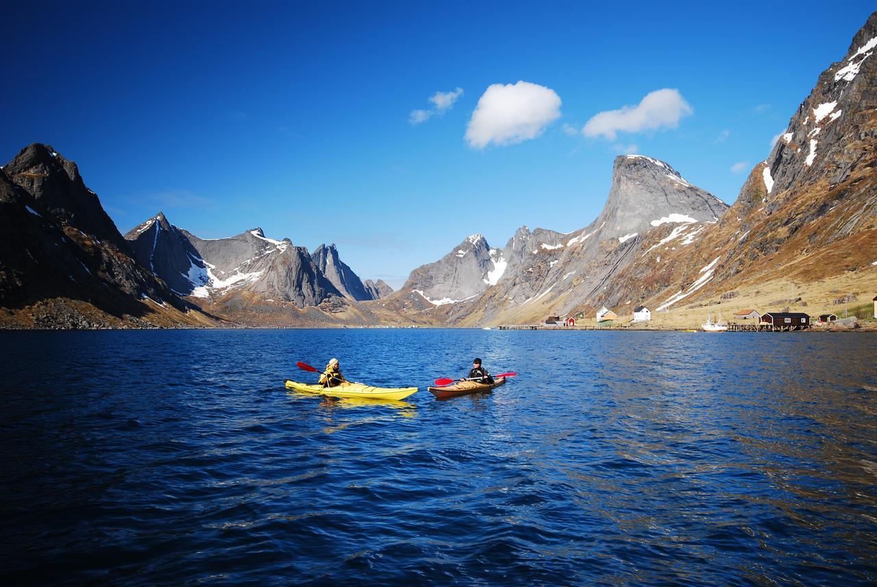 Vila Lofoten Planet Basecamp Sørvågen Exteriér fotografie