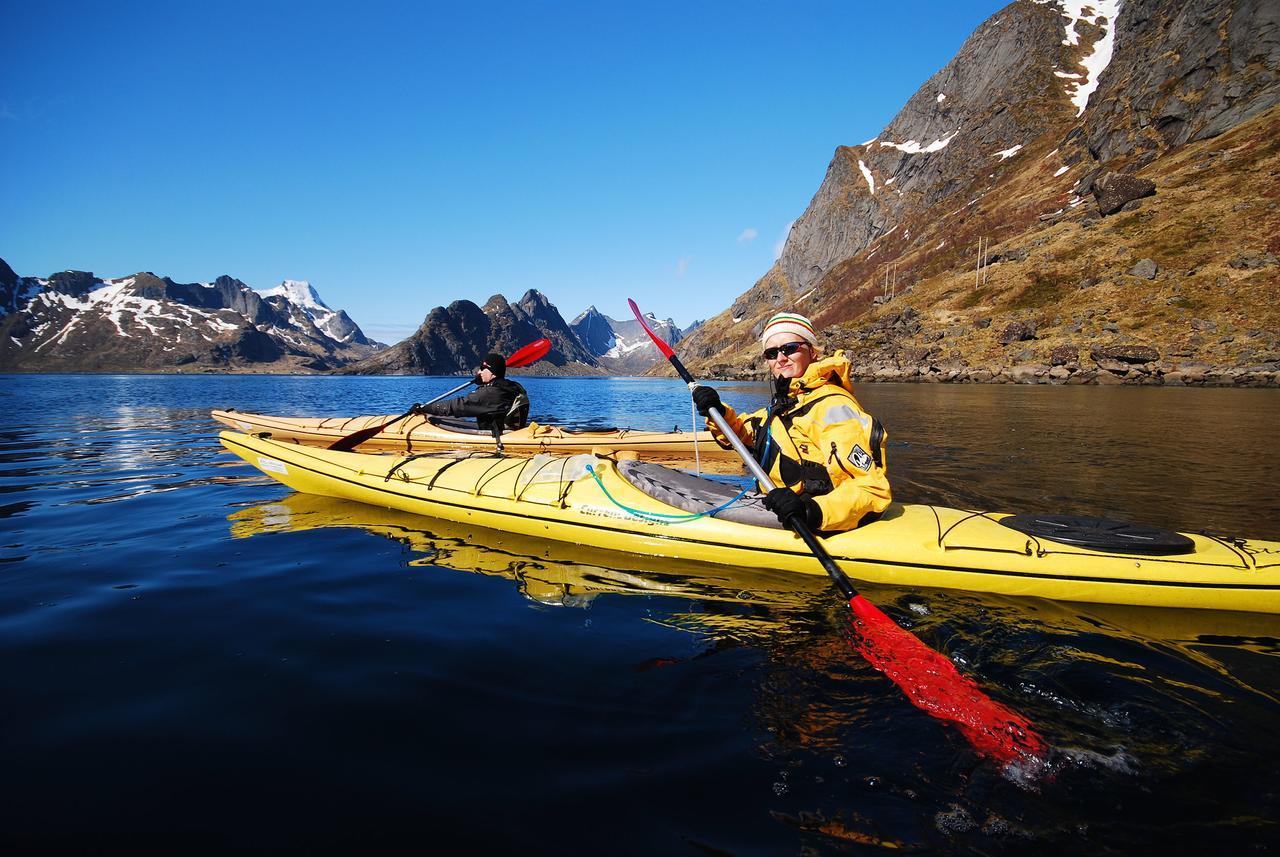 Vila Lofoten Planet Basecamp Sørvågen Exteriér fotografie