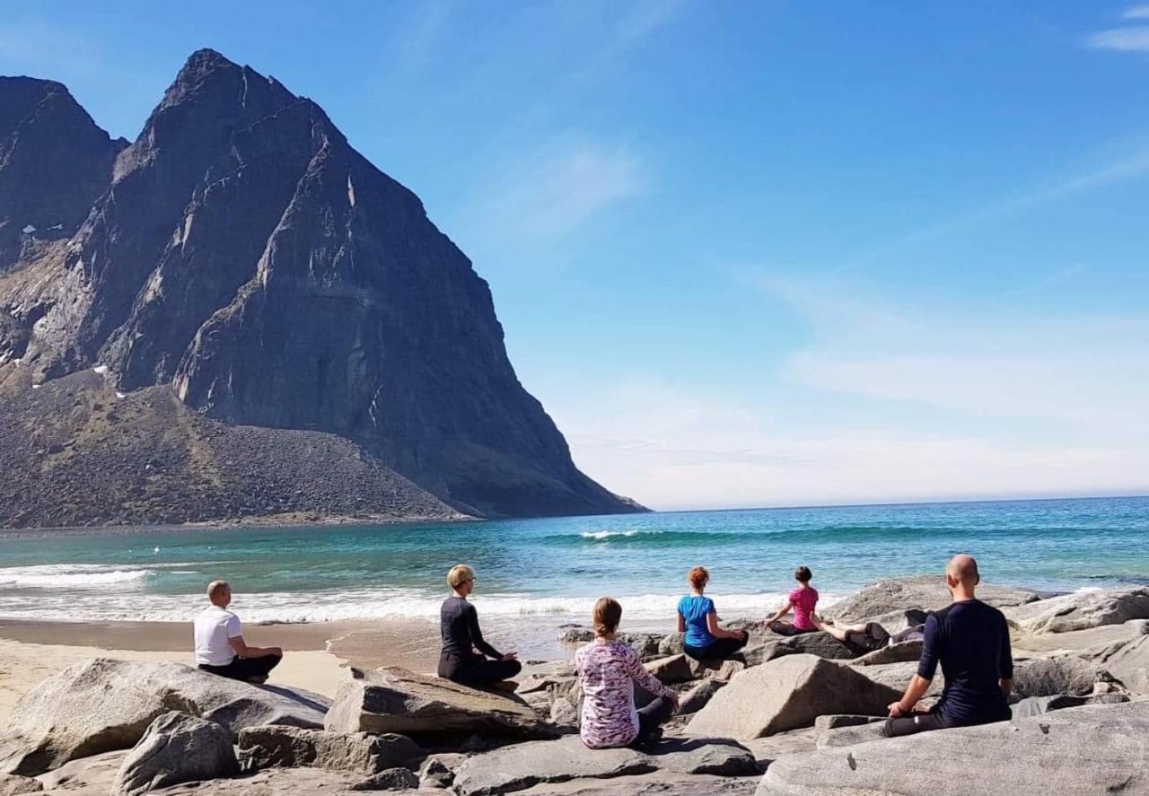 Vila Lofoten Planet Basecamp Sørvågen Exteriér fotografie